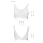Топ з прозорою вставкою Passion PS002 TOP