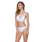 Топ з прозорою вставкою Passion PS002 TOP M
