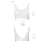 Топ з прозорою вставкою Passion PS002 TOP XL