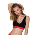 Passion (Польща) Спортивний топ на широких бретелях Passion PS003 TOP M, black