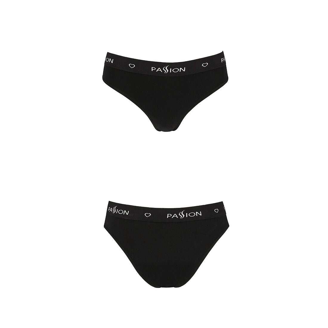 Passion (Польща) Трусики-сліпи з бавовни та еластаном Passion PS004 PANTIES S, black