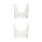 Спортивний топ з еластичної бавовни Passion PS005 TOP S, white