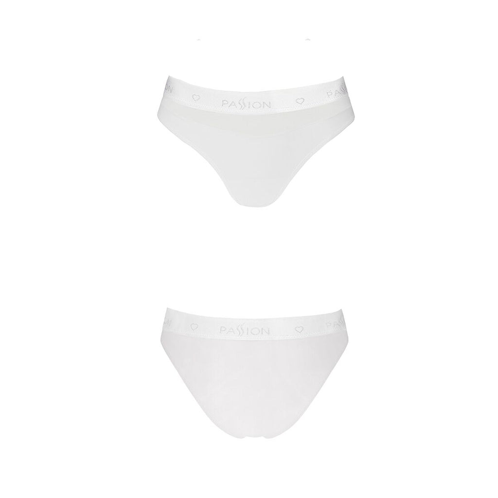 Passion (Польща) Трусики з прозорою вставкою Passion PS006 PANTIES L, white