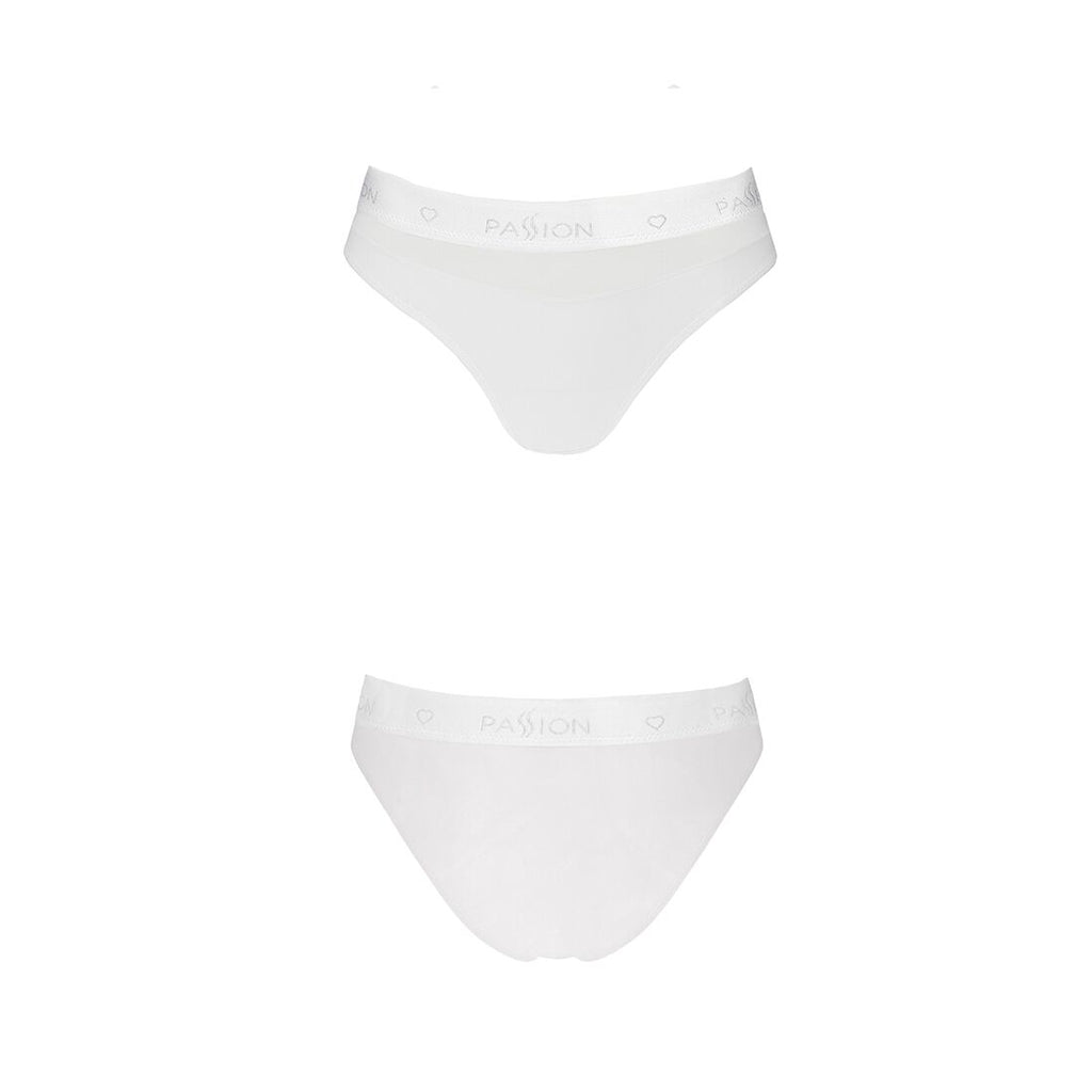 Passion (Польща) Трусики з прозорою вставкою Passion PS006 PANTIES M, white