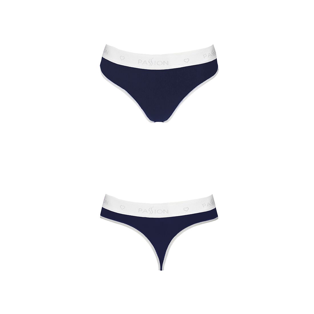 Passion (Польща) Спортивні трусики-стрінги Passion PS007 PANTIES M, navy blue