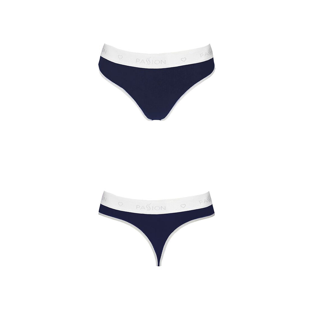 Passion (Польща) Спортивні трусики-стрінги Passion PS007 PANTIES XL, navy blue