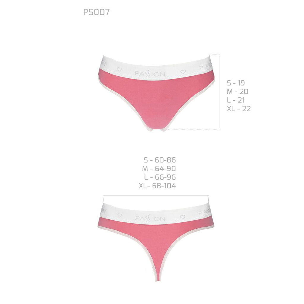 Passion (Польща) Спортивні трусики-стрінги Passion PS007 PANTIES S, pink