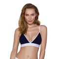 Passion (Польща) Спортивний топ з подвійними бретелями Passion PS007 TOP M, navy blue