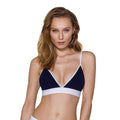 Passion (Польща) Спортивний топ з подвійними бретелями Passion PS007 TOP S, navy blue