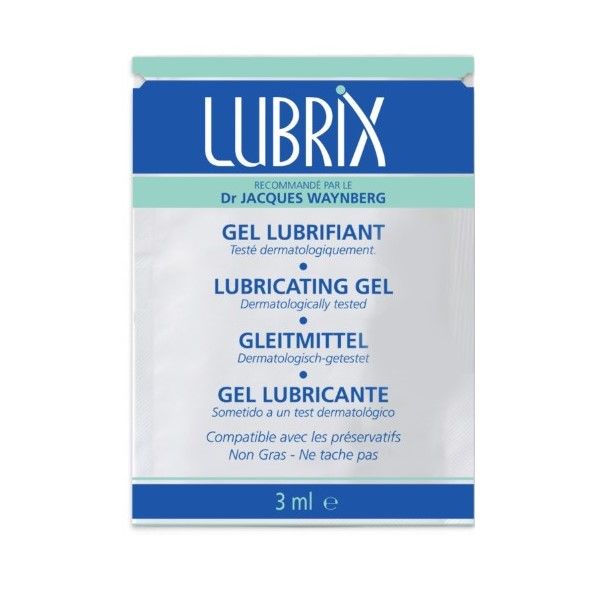 Lubrix (Франція) Лубрикант на водній основі Lubrix (3 мл) без парабенів
