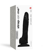 Реалістичний фалоімітатор Strap-On-Me SOFT REALISTIC DILDO Black - Size