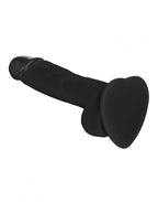 Реалістичний фалоімітатор Strap-On-Me SOFT REALISTIC DILDO Black - Size