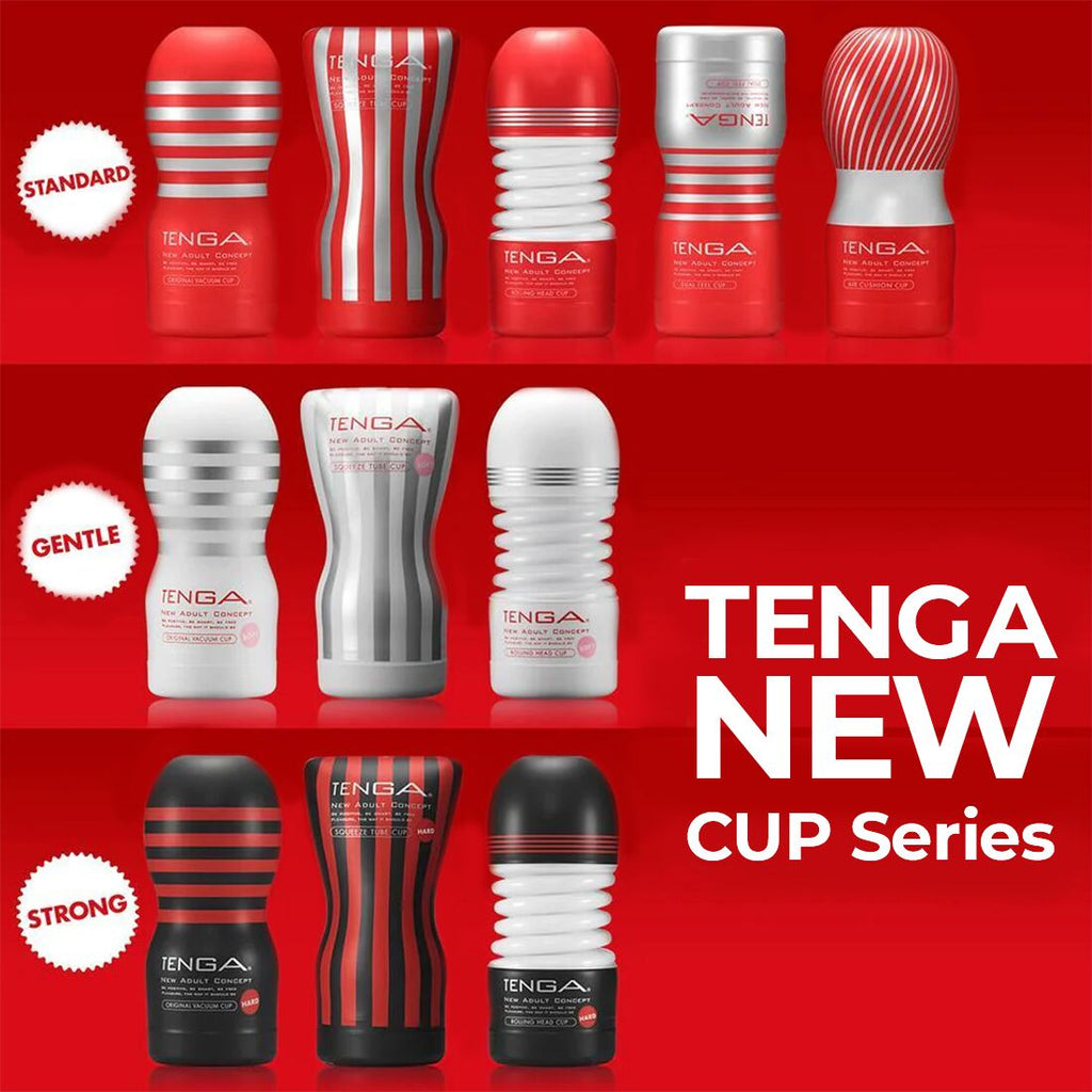 Мастурбатор Tenga Air Flow Cup, 24 повітряні камери всередині