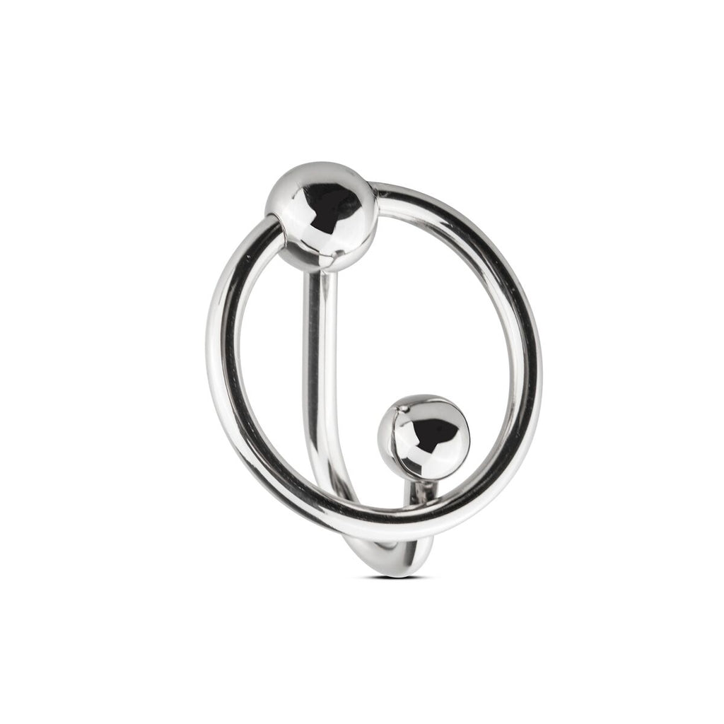 Sinner Gear Unbendable (Нідерланди) Уретральна вставка із кільцем Sinner Gear Unbendable – Sperm Stopper Solid, діаметр кільця 2,6 см