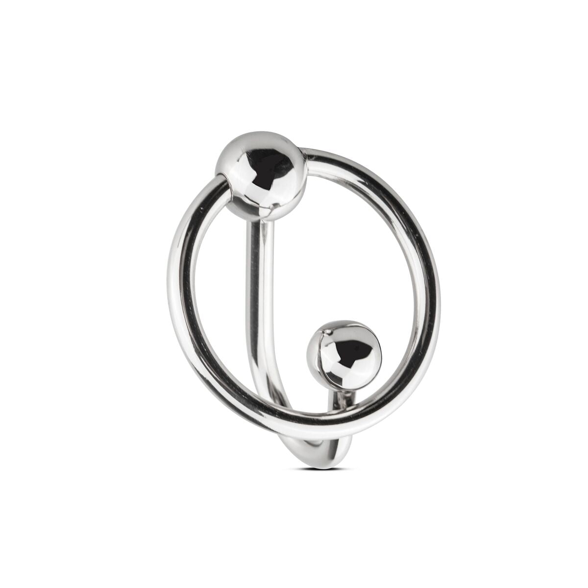 Sinner Gear Unbendable (Нідерланди) Уретральна вставка з кільцем Sinner Gear Unbendable - Sperm Stopper Solid, діаметр кільця 3,2см