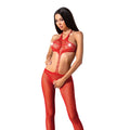 Passion (Польща) Відкритий бодістокінг Passion BS080 red
