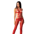 Passion (Польща) Еротичний бодістокінг Passion BS084 red