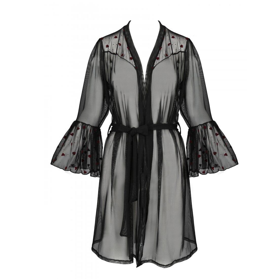 Passion (Польща) Повітряний пеньюар Passion LOVELIA PEIGNOIR S/M, black