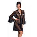 Passion (Польща) Повітряний пеньюар Passion LOVELIA PEIGNOIR XXL/XXXL, black