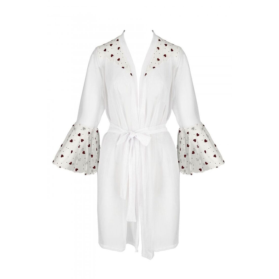 Passion (Польща) Повітряний пеньюар Passion LOVELIA PEIGNOIR L/XL, white