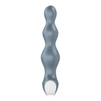 Анальний стимулятор-намистини з двома моторами Satisfyer Lolli-Plug 2 ice blue