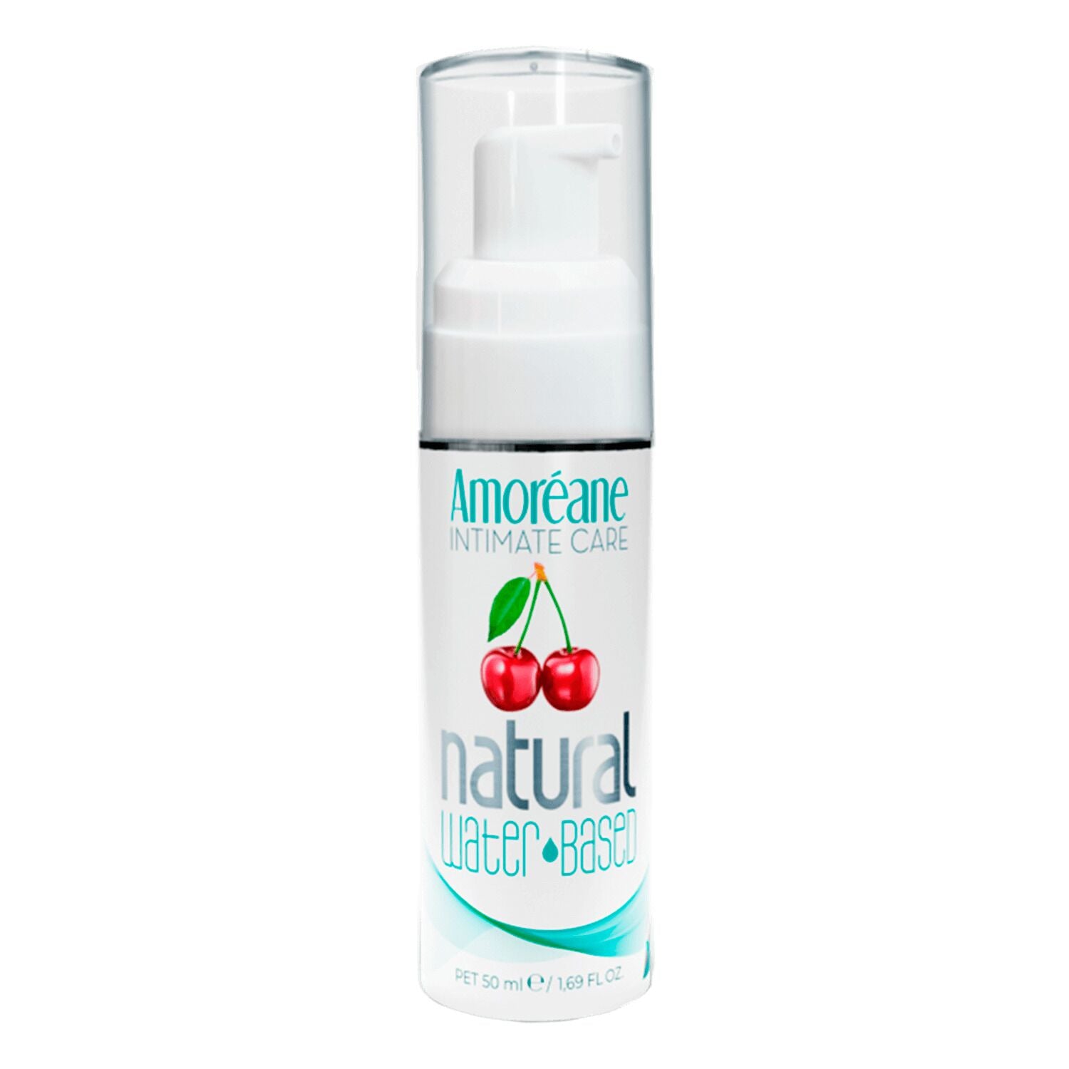 Amoreane (Іспанія) Лубрикант на водній основі з екстрактом фітопланктону Amoreane Cherry (50 мл), морський колаген
