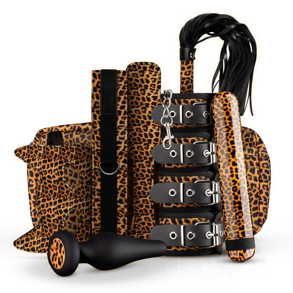 без бренду Набір BDSM-аксесуарів Panthra Gato 8-piece set