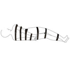 Ремені для бондажу Art of Sex - BDSM Bondage Black Night Simple