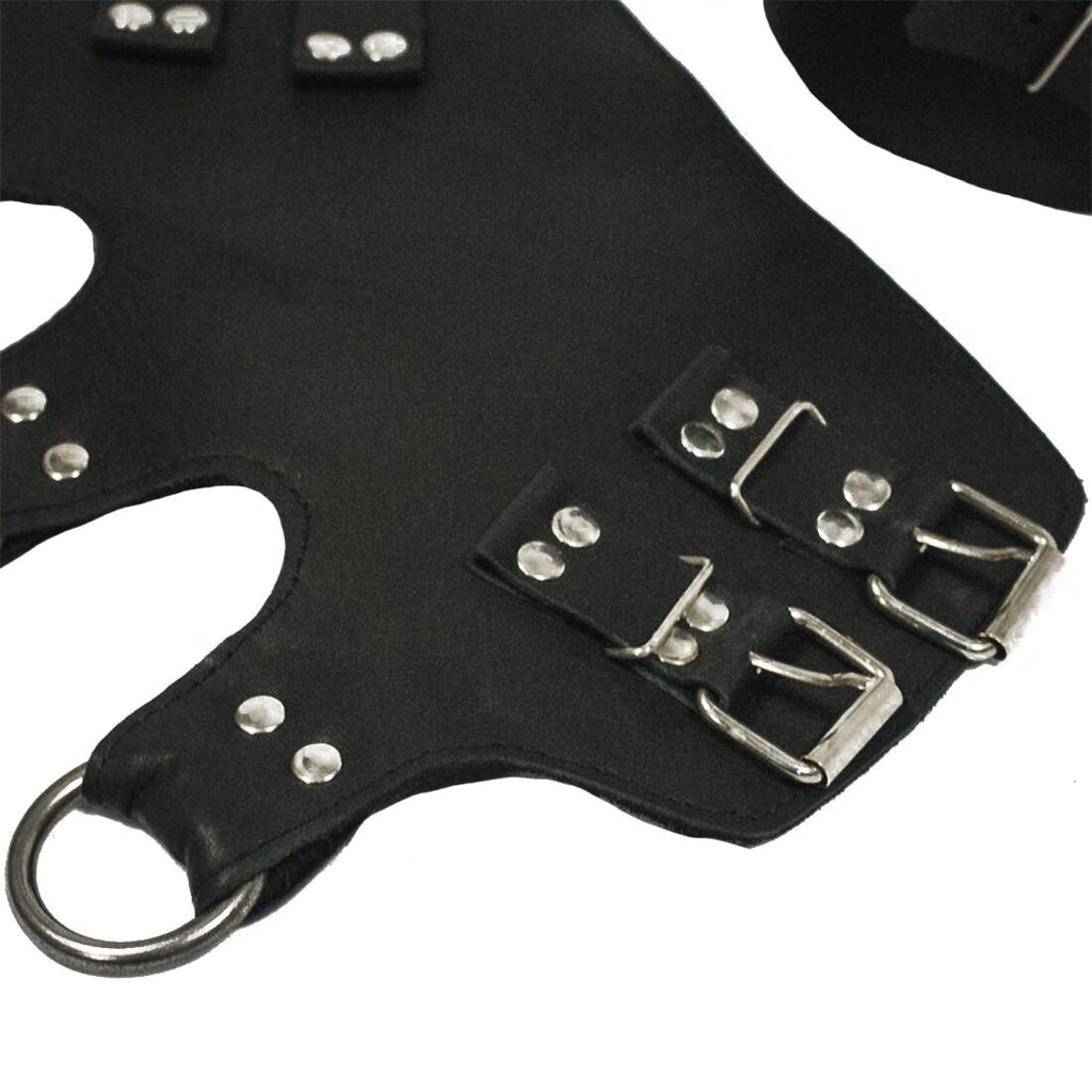 Art of Sex (Україна) Поножі-манжети для підвісу за ноги Art of Sex – Leg Cuffs For Suspension, чорні, натуральна шкіра