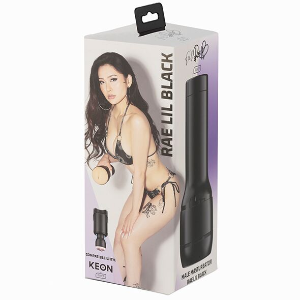 Kiiroo (Нідерланди) Мастурбатор Kiiroo Feel Rae Lil Black, копія вагіни порнозірки