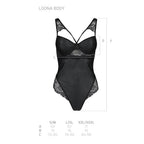Боді з еко-шкіри та мережива Passion LOONA BODY