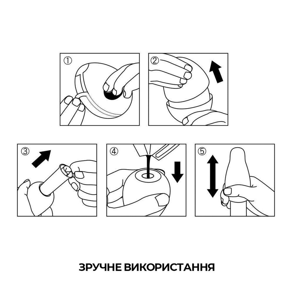 Tenga (Япония) Набір мастурбаторів-яєць Tenga Egg New Standard Pack (6 яєць)