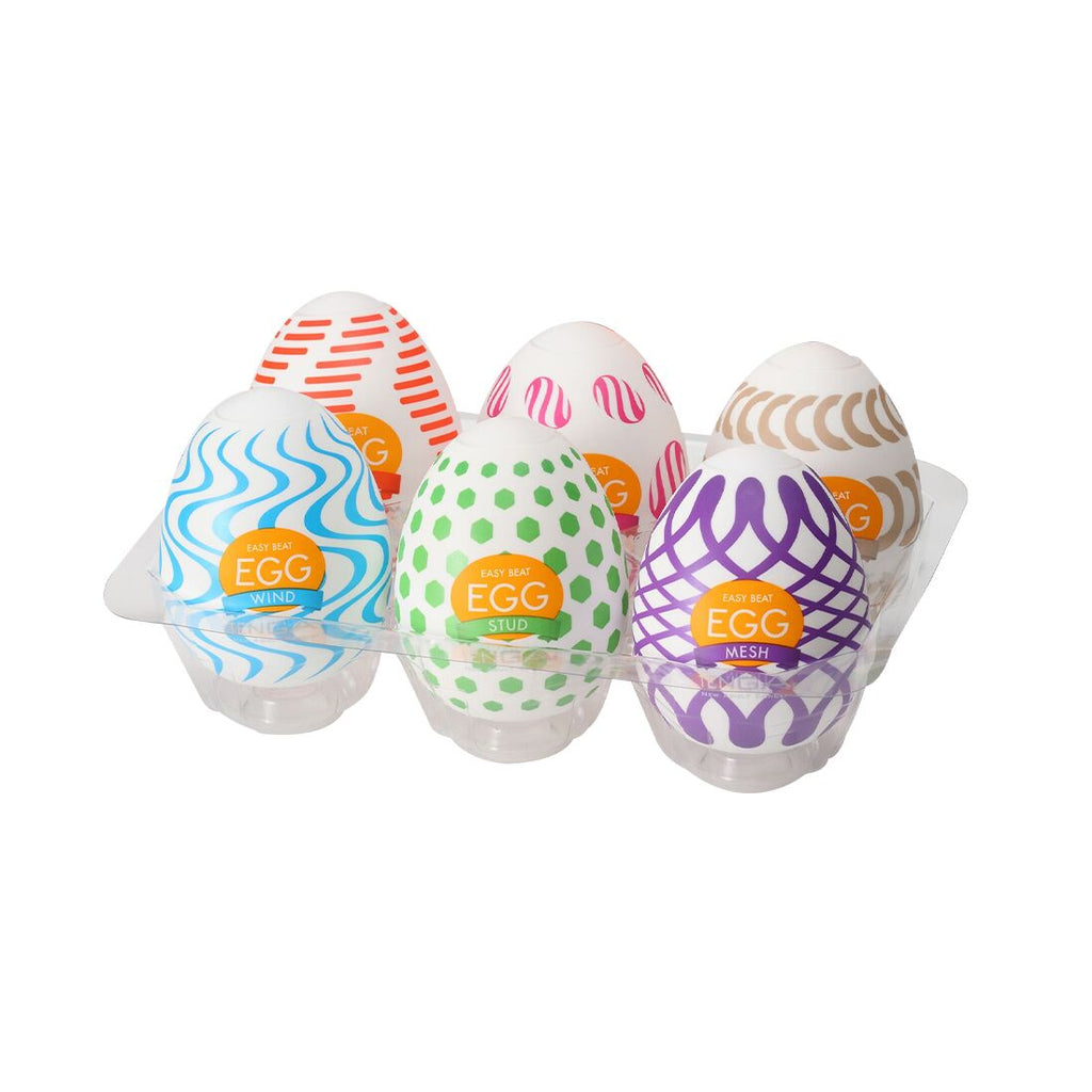 Tenga (Япония) Набір мастурбаторів-яєць Tenga Egg Wonder Pack (6 яєць)