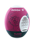 Satisfyer (Німеччина) Самозмащувальний мастурбатор-яйце Satisfyer Masturbator Egg Bubble, одноразовий, не потребує змазки
