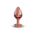 Металева анальна пробка із прикрасою у вигляді кристалу Dorcel - Diamond Plug