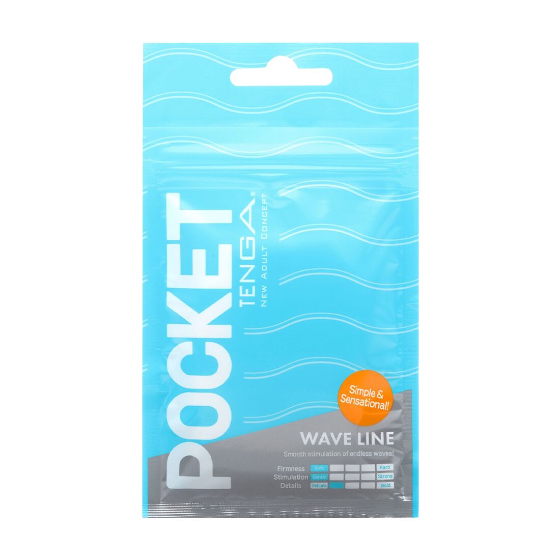 Tenga (Япония) Мастурбатор TENGA Pocket Wave Line