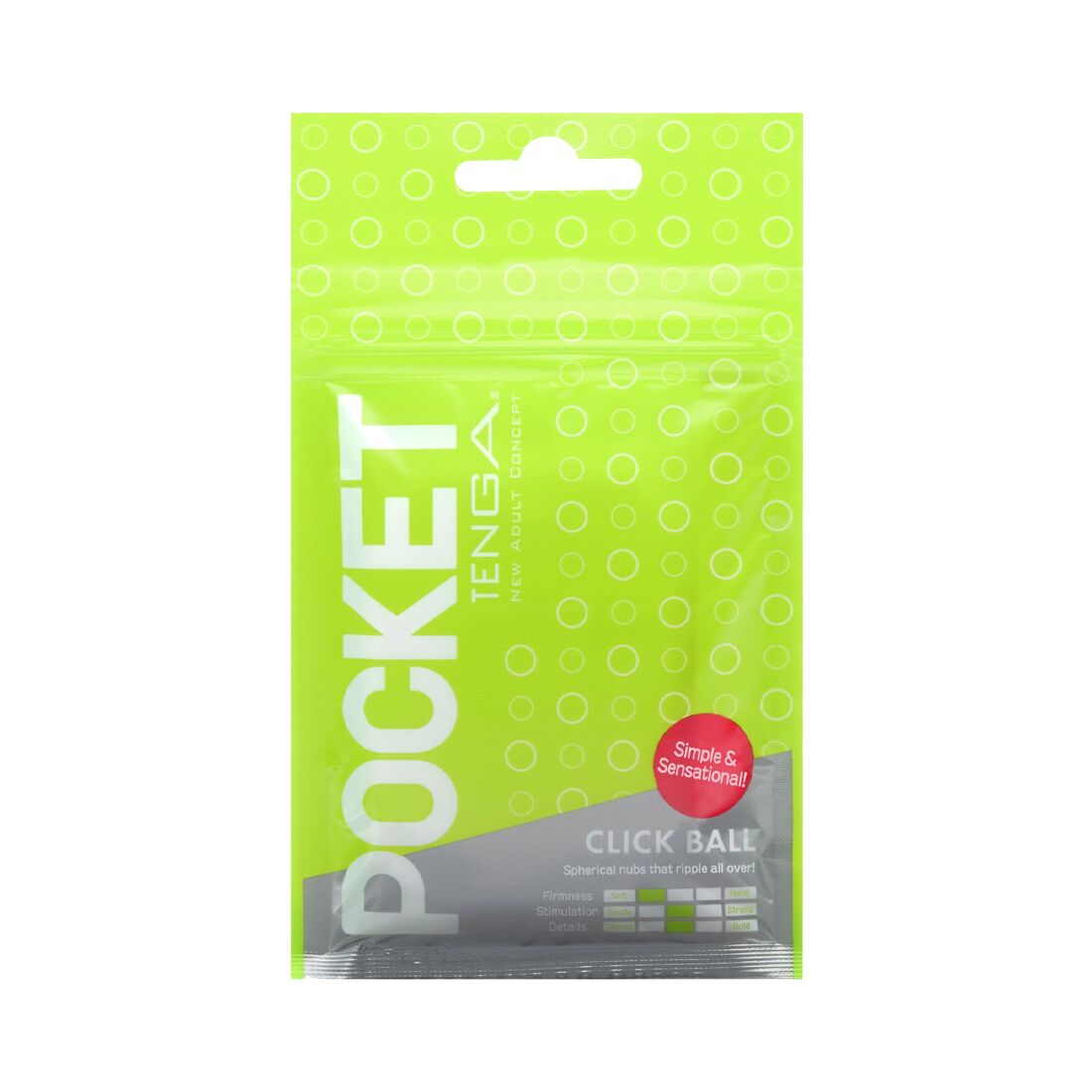 Tenga (Япония) Мастурбатор TENGA Pocket Click Ball