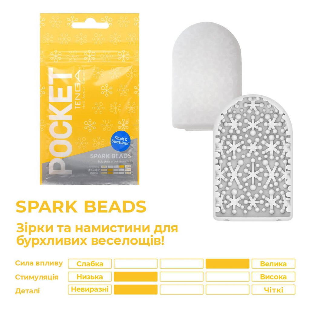 Tenga (Япония) Мастурбатор TENGA Pocket Spark Beads