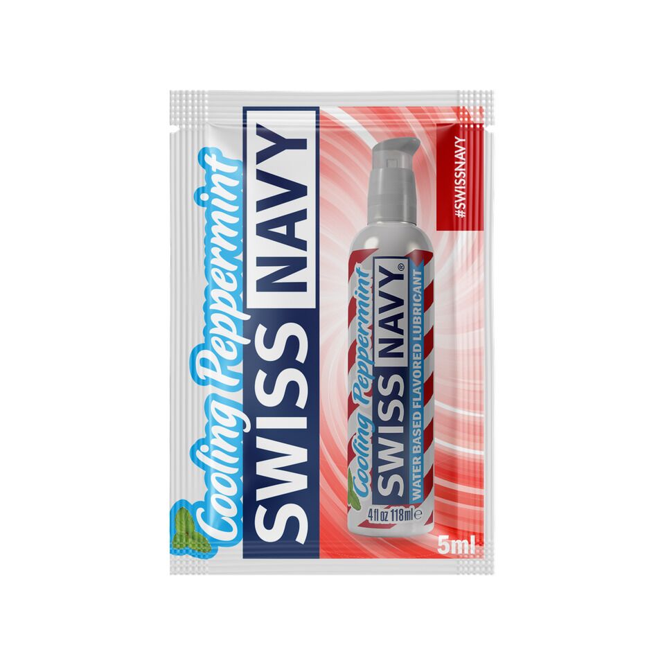 Swiss Navy (США) Пробник Swiss Navy Cooling Peppermint 5 мл