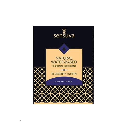 Sensuva (США) Пробник Sensuva – Natural Water-Based Blueberry Muffin (6 мл)