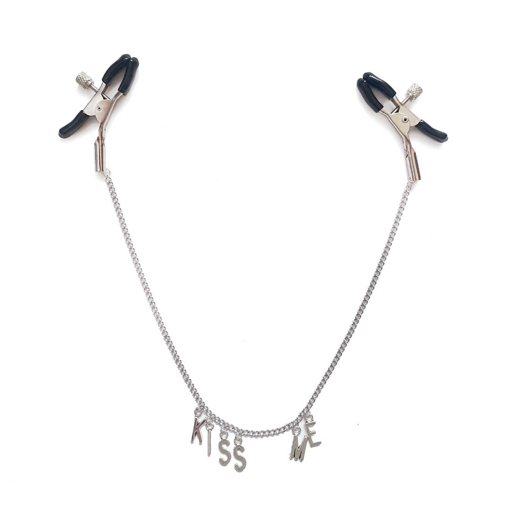 Art of Sex (Україна) Затискач для сосків на ланцюжку Art of Sex - Nipple Сlamps Kiss Me