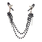 Затискач для сосків Art of Sex - Nipple clamps Sexy Jewelry Black