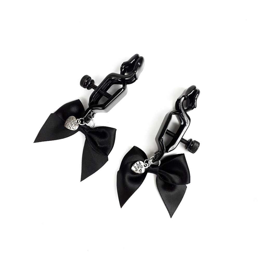Art of Sex (Україна) Затискач для сосків Art of Sex - Nipple clamps Black Bow