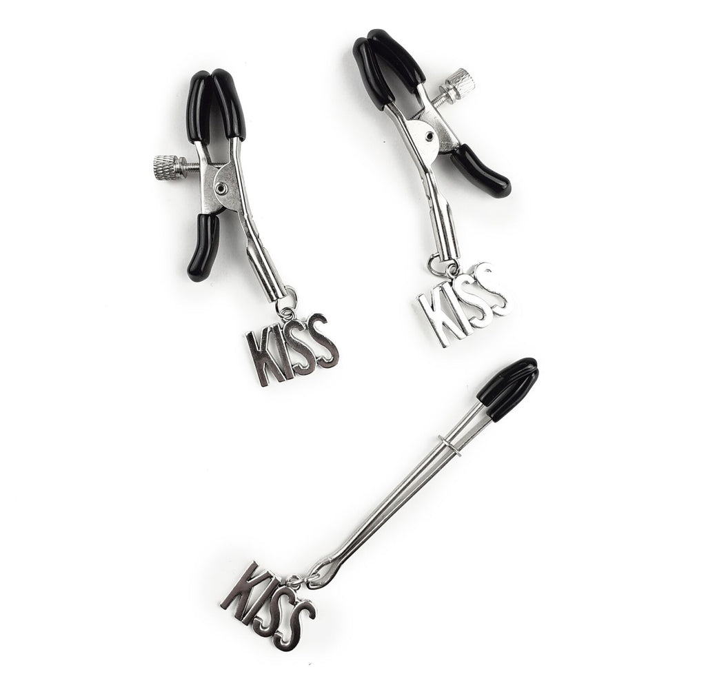 Art of Sex (Україна) Затискач для сосків та клітора Art of Sex - Nipple and clit clamps KISS