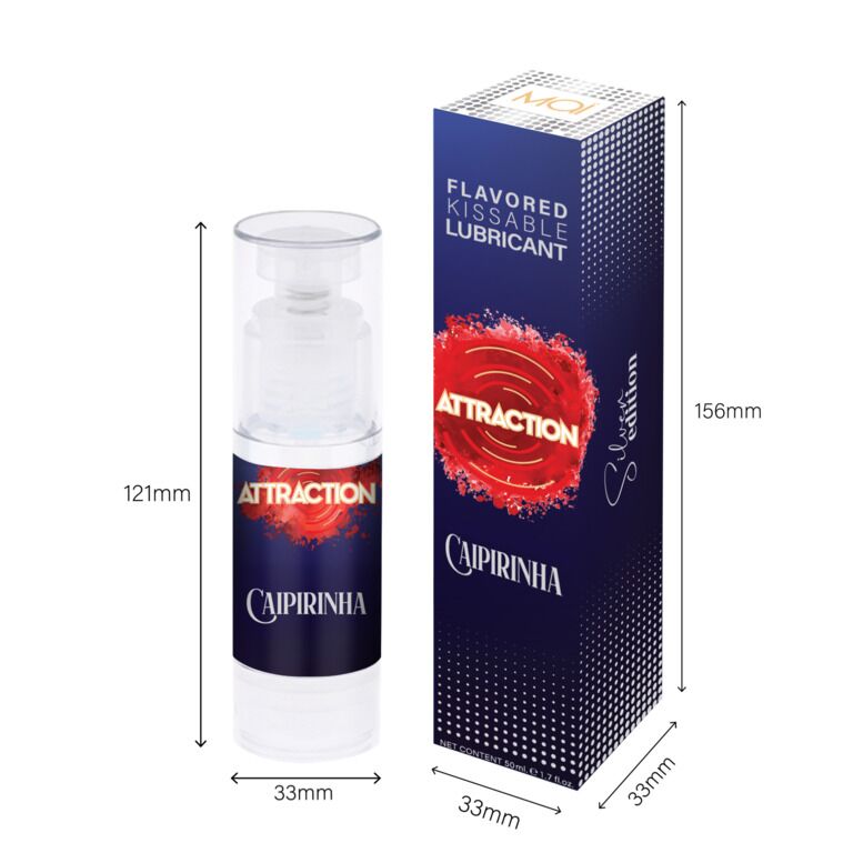 MAI (Іспанія) Змазка для орального сексу на водній основі MAI Attraction Caipirinha (50 мл)