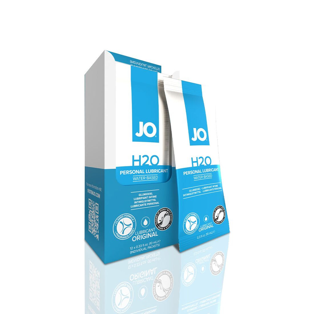 JO (США) Набір лубрикантів Foil Display Box – JO H2O Lubricant – Original – 12 × 10ml