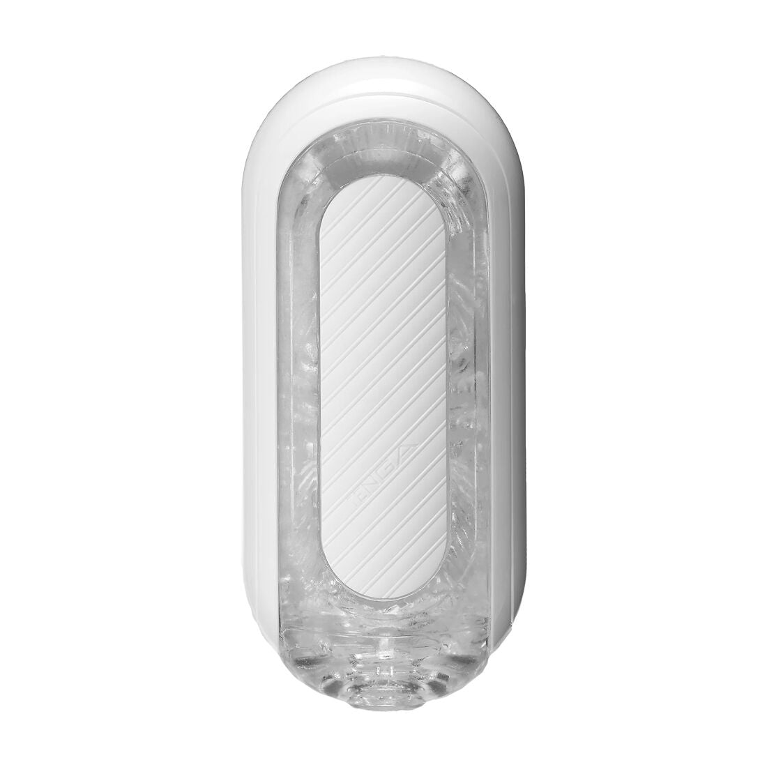 Tenga (Япония) Мастурбатор Tenga Flip Zero Gravity White, змінна інтенсивність стимуляції, розкладний
