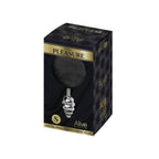 Металева анальна пробка Кролячий хвостик Alive Fluffy Twist Plug, діаметр 2,9 см