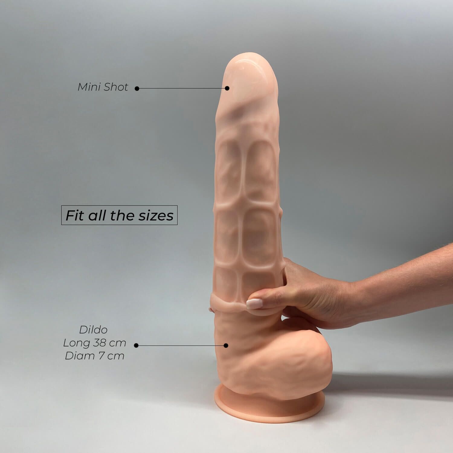 Alive (Іспанія) Мінімастурбатор попка Alive Anal Mini Masturbator (Flesh)