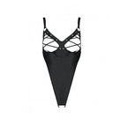 Боді з екошкіри Passion CELIN BODY, з доступом, відкритий